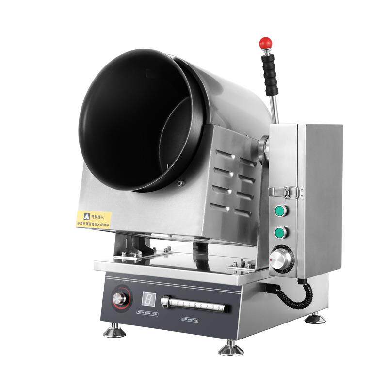 商用炒菜机器人手自一体多功能炒菜机智能搅拌滚筒炒饭机