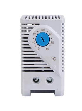 温控器KTS011可调节机械式温度控制器机柜降温风机冷切散热全自动