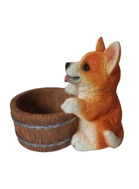 狗狗收纳摆件可爱卡通动物小摆设玄关钥匙客厅鞋柜桌面家居装饰品