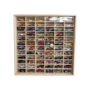 1:64多美卡风火轮模型收纳架小汽车模型展示柜火柴盒跑车收纳架