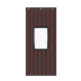 商超门隔音降噪棉门帘KTV专用隔音门帘防水牛津布保温门帘子