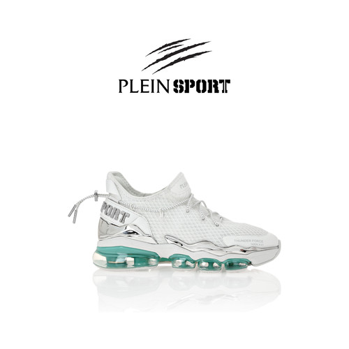 PLEIN SPORT 男女同款Thunder Force运动鞋夏季厚底时尚休闲鞋