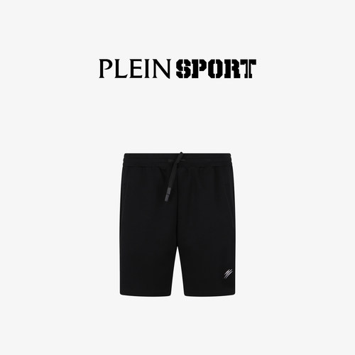 PLEIN SPORT 2026年男士夏季宽松运动慢跑短裤纯色