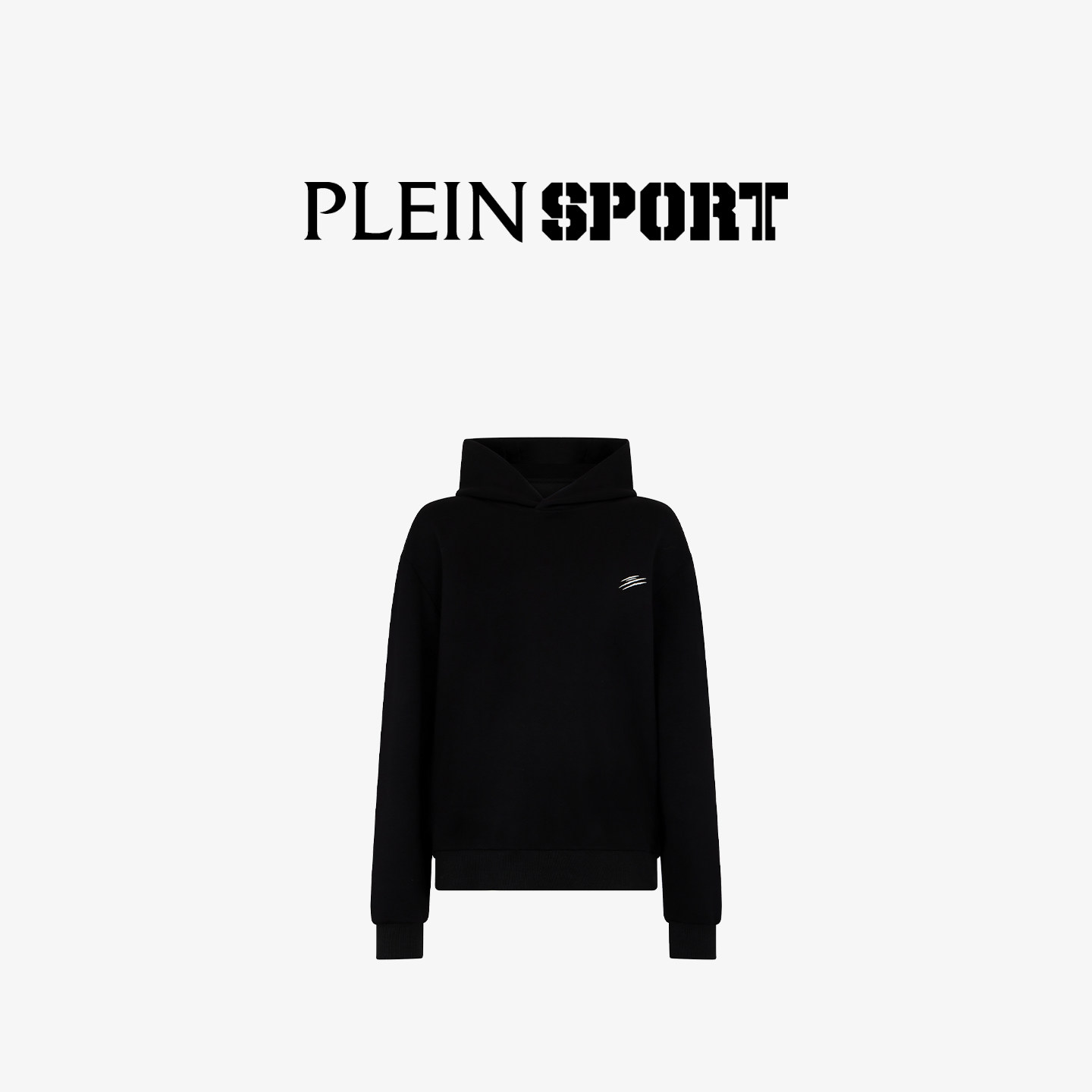 PLEIN SPORT 2026年新款早春男士套头卫衣连帽衫长袖