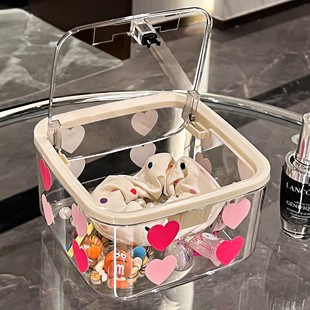 儿童发饰收纳盒小女孩皮筋头绳发卡饰品发夹整理发圈发箍首饰盒