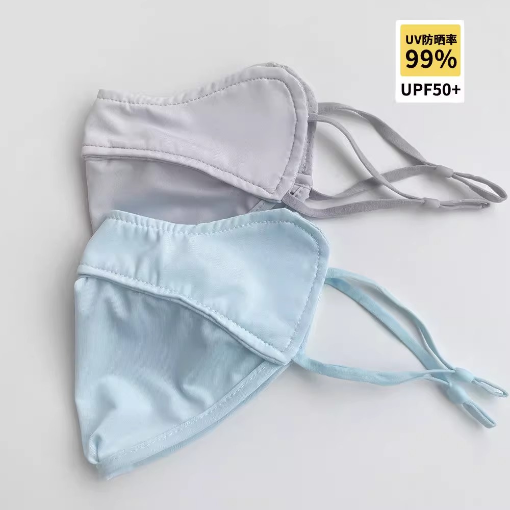 防晒口罩女夏季防紫外线薄款透气
