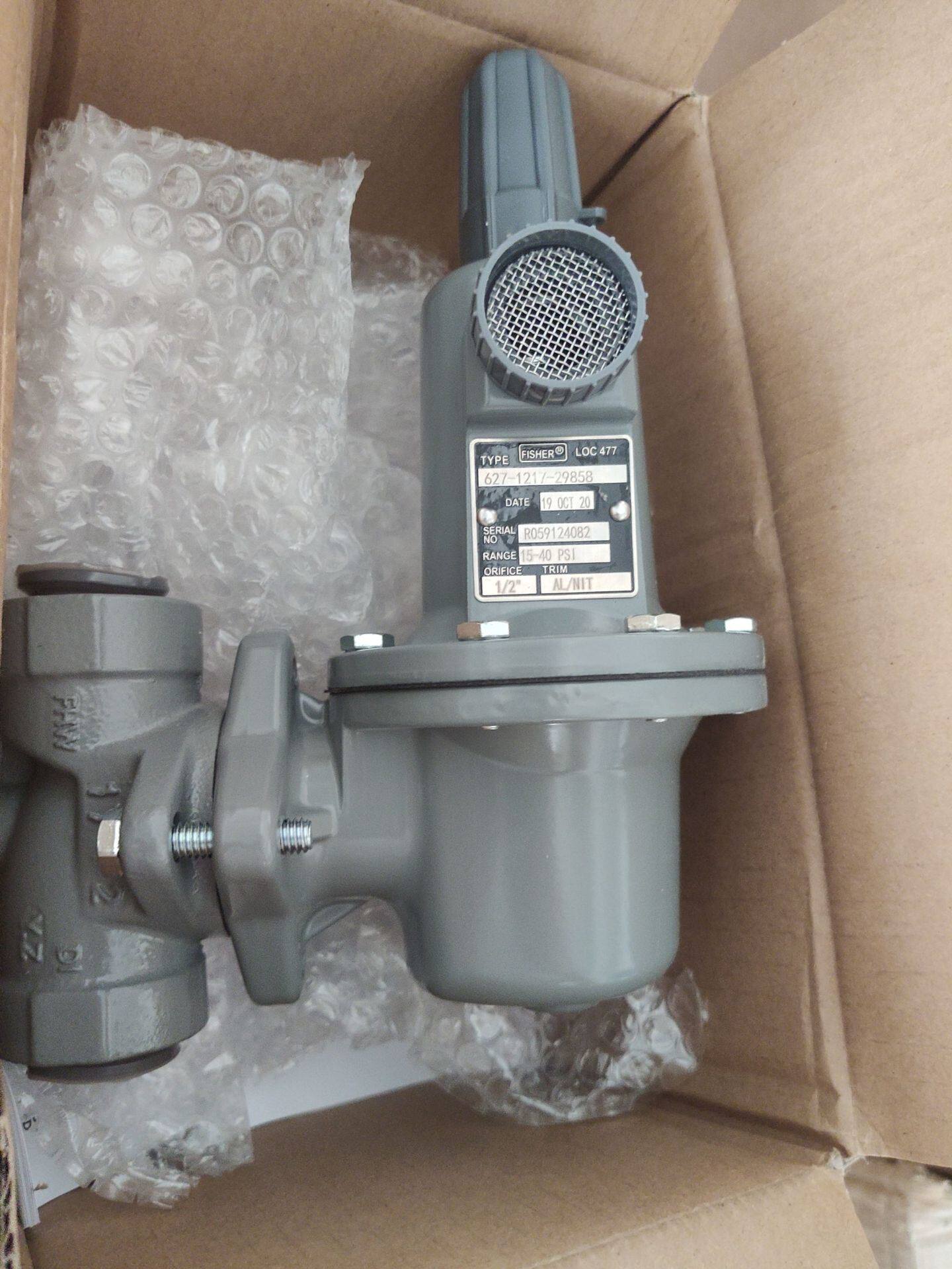 费希尔中压阀门627-496/dn25天然气减压阀液化气调压阀&备件包