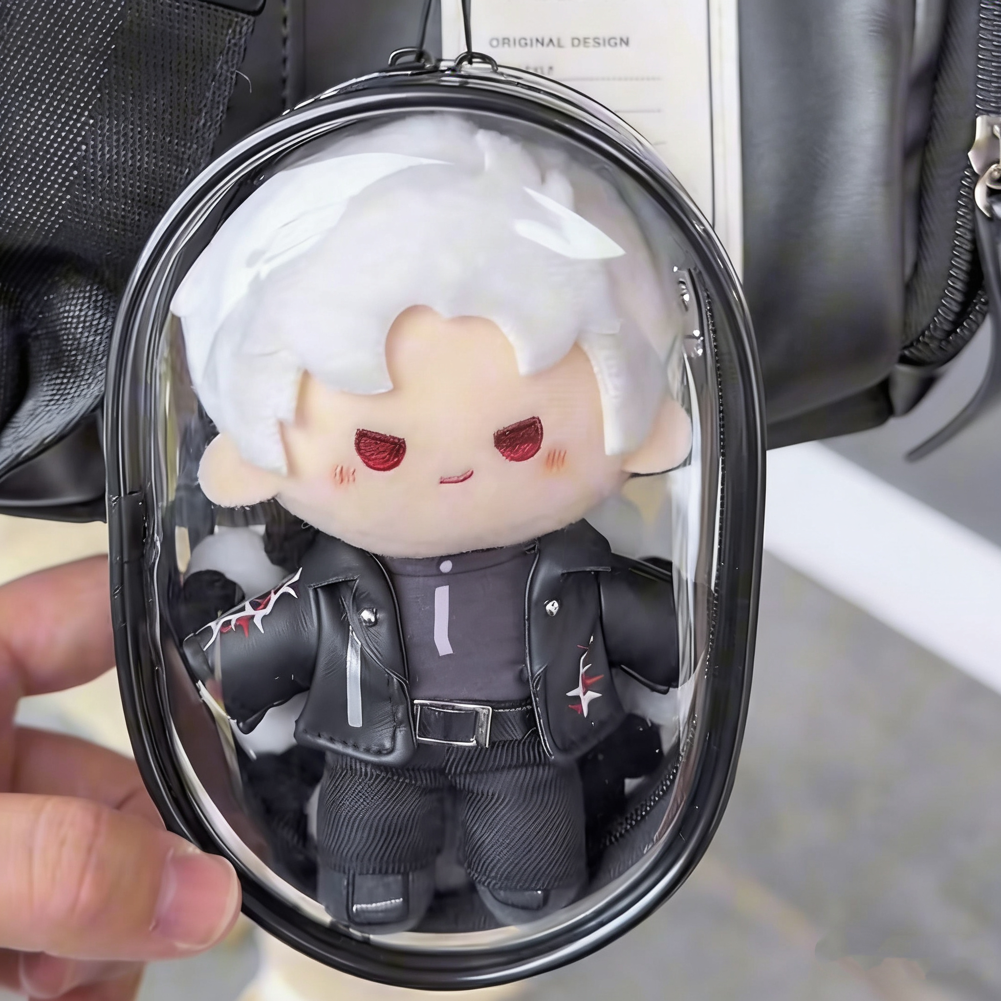 云游拾光棉花娃包恋与深空保护套收纳外出痛包10cm遛娃包周边毛绒