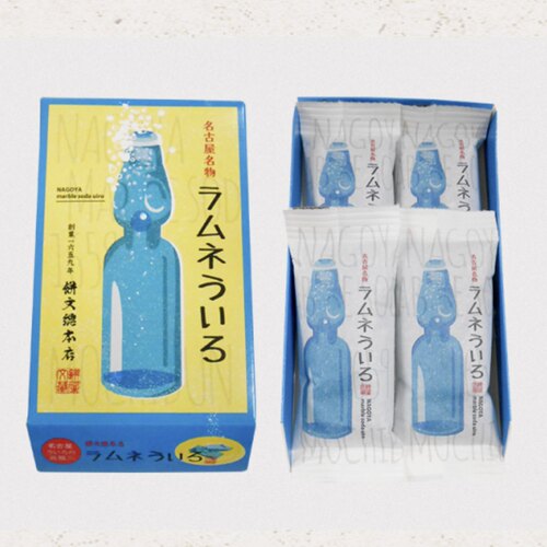 日本直邮满200包邮 名古屋特产 夏季限定 波子汽水蕨米糕