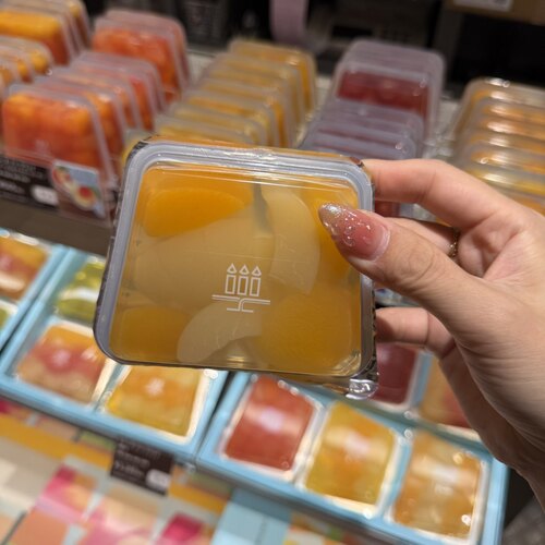 日本直邮满200包邮 三根蜡烛 夏季限定 水果果肉果冻