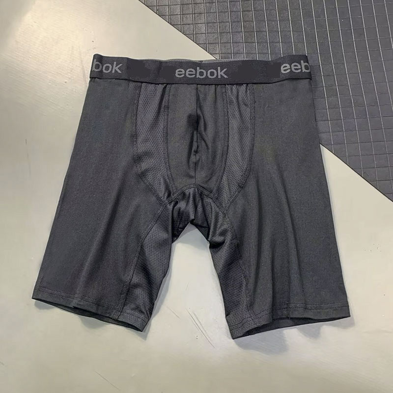 健身男士速干内裤高弹吸汗透气无痕运动跑步篮球七分防磨平角短裤