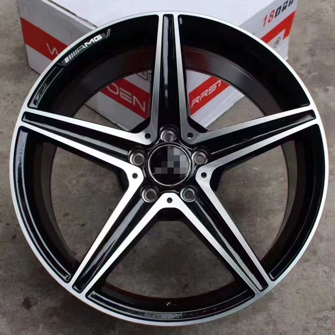 17寸18寸19寸amg改装轮毂钢圈适用奔驰C级E级S级a200c260e300s350