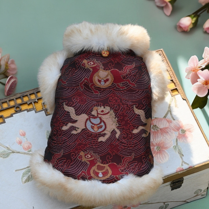 狗狗衣服猫咪旗袍公主裙加绒厚款民族国风唐装汉服小型犬宠物比熊,宠物/宠物食品及用品,猫宠物服装/雨衣（新）,淘宝优惠券,粉丝福利购,淘宝优惠卷