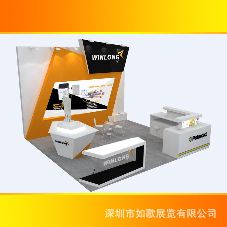 香港澳门深圳广州东莞展览制作搭建服务木质油漆展台设计搭建