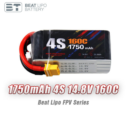 BT倍特1750mAh/4S.8V60C/