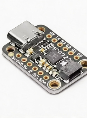 Adafruit MCP2221A USB转GPIO ADC I2C扩展板通用型USB控制模块