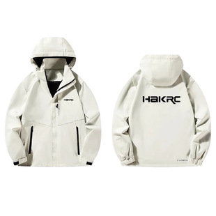 hakrc海科户外冲锋衣 防暴雨抓绒可拆卸三合一男女同款登山服外套