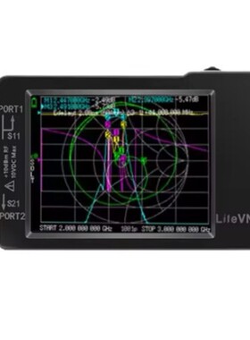 4寸/2.8寸 NanoVNA矢量网络分析仪LiteVNA.频率范围：50kHz-6.3GH
