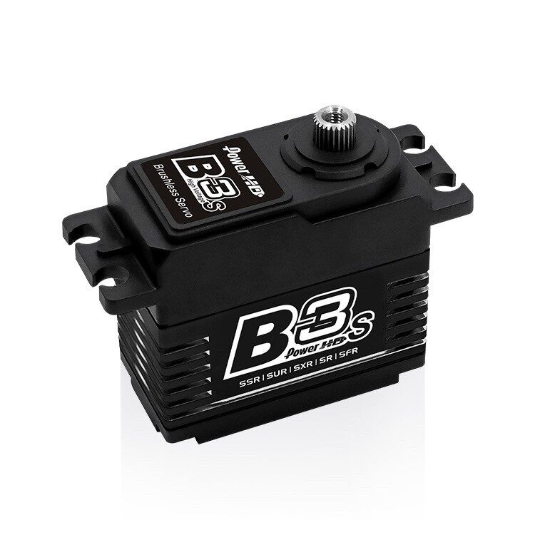 PowerHD B3S 30公斤钢齿无刷大扭力舵机适合攀爬车大脚车汽油机用