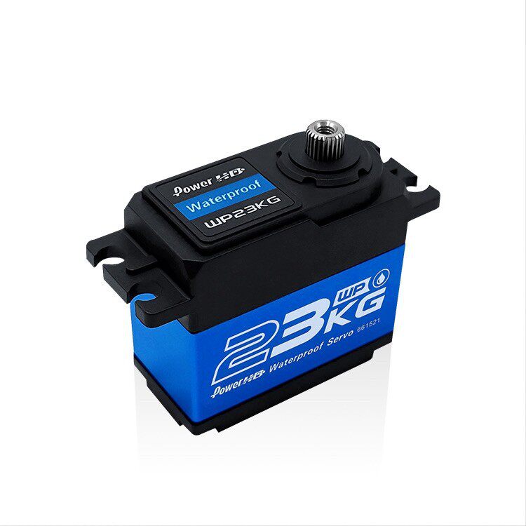 新品PowerHD WP23KG攀爬车全防水钢齿大扭力舵机适用KM5 TRX-4 T4