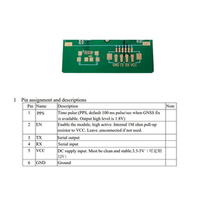 Ublox十代NEO-M9N/M10 GPS模组35*35大天线高精度定位农机PPS授时