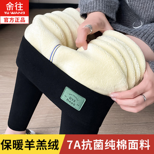 加绒加厚东北特厚保暖棉裤 羊羔绒纯棉打底裤 秋裤 大码 女外穿秋冬季