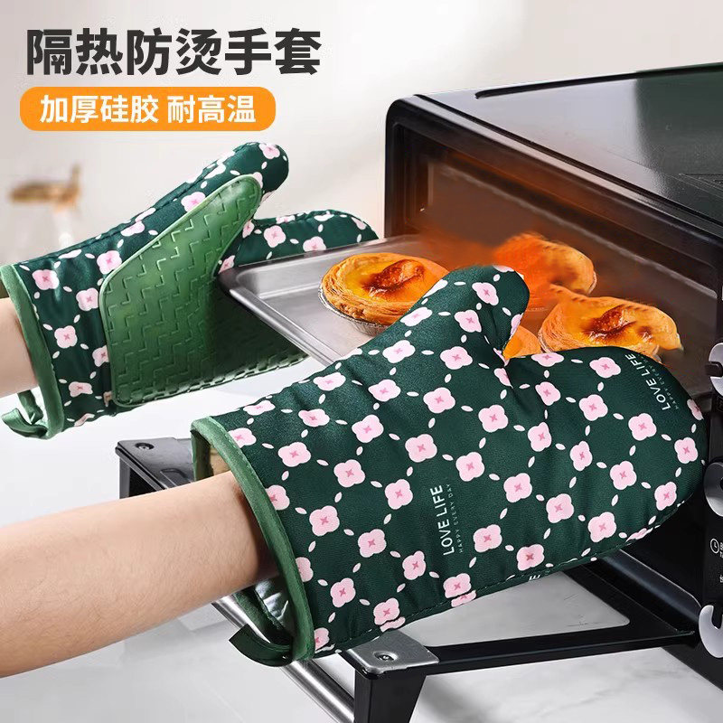 防烫手套隔热耐高温烤箱专用加厚防滑厨房空气炸锅砂锅微波炉烘焙,厨房/烹饪用具,微波炉手套,淘宝优惠券,粉丝福利购,淘宝优惠卷