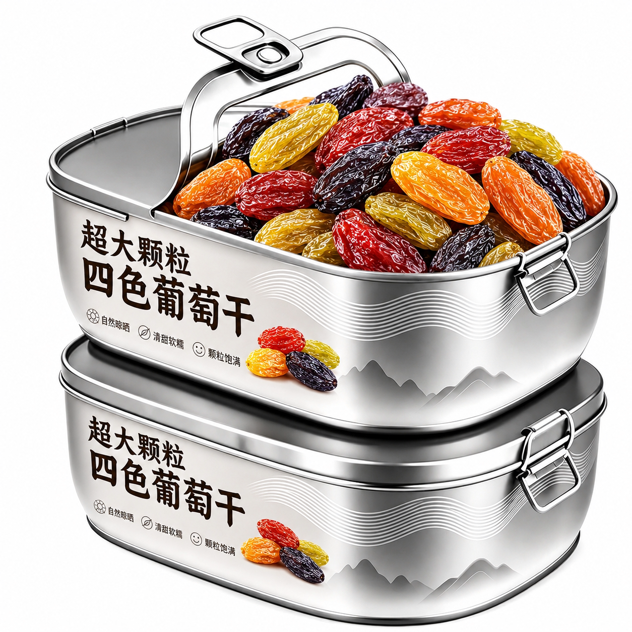 葡萄干新疆特超大级免洗旗舰店黑加仑提子吐鲁番烘焙专用孕妇零食