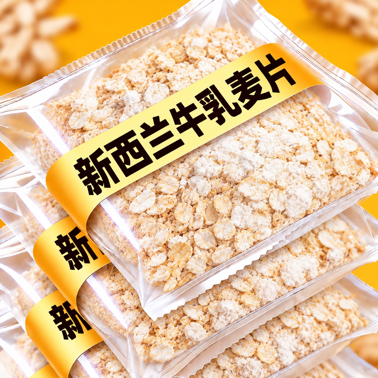特级澳洲新西兰牛乳纯燕麦片官方旗舰店正品低脂营养早餐独立包装图片
