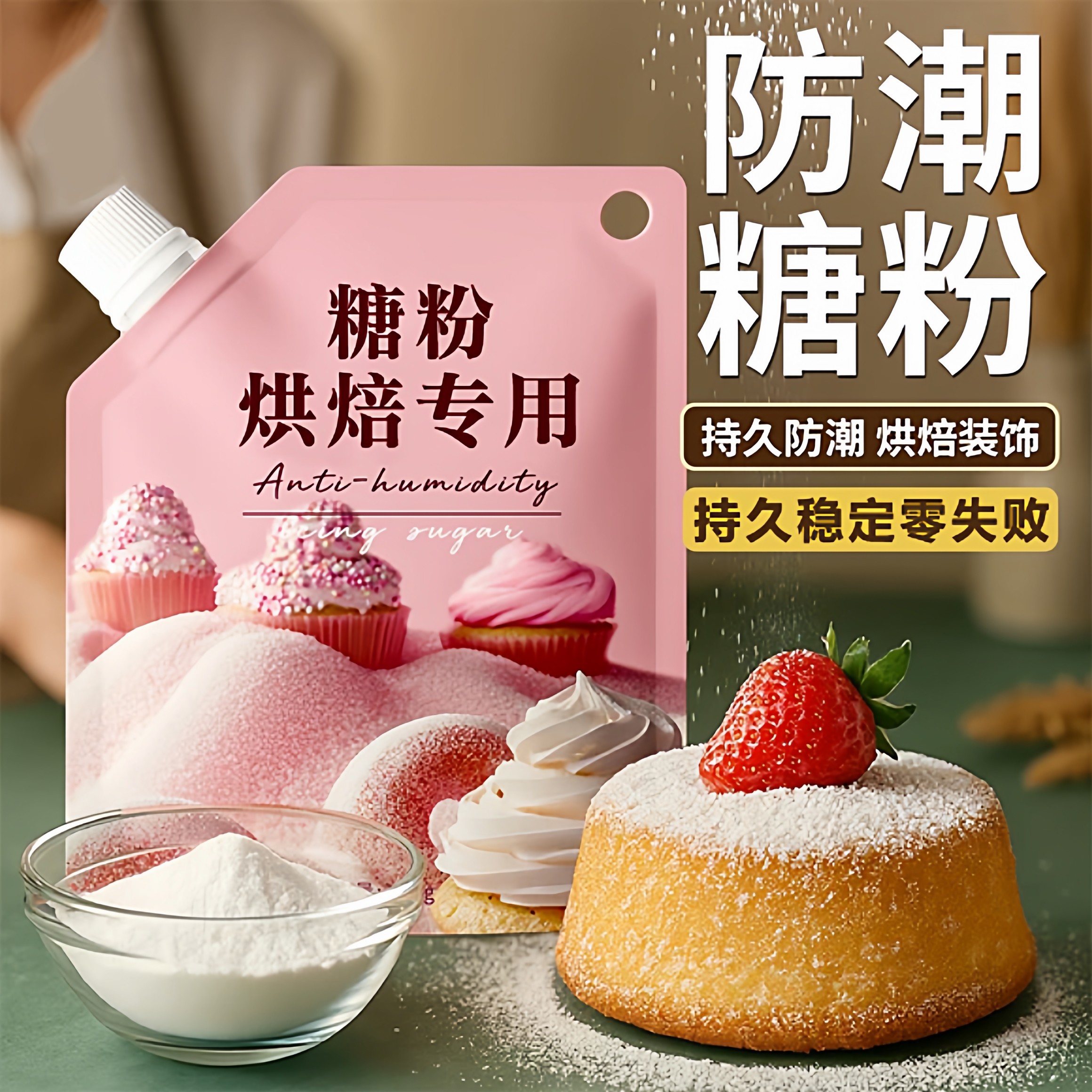 央妈推荐防潮糖粉烘焙专用一级马卡龙官方旗舰店专用0卡蛋糕饼干,粮油调味/速食/干货/烘焙,其它原料,淘宝优惠券,粉丝福利购,淘宝优惠卷