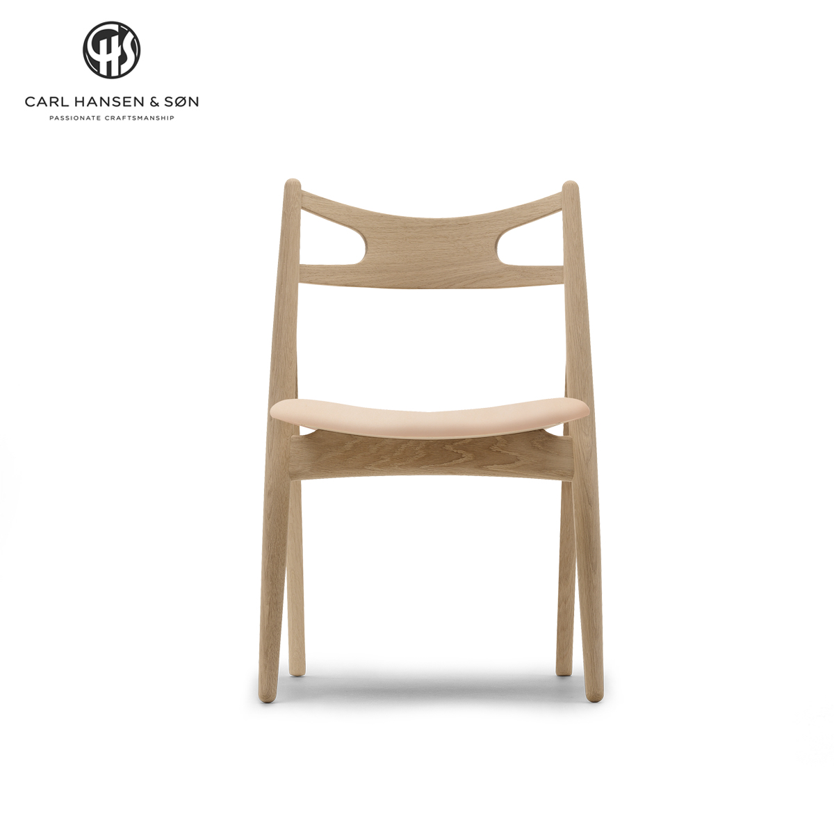 【原装正品】 丹麦Carl Hansen | CH29P SAWBUCK CHAIR 餐椅