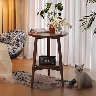 实木小桌子小茶几小户型客厅沙发边几阳台小茶桌小圆桌卧室床头桌