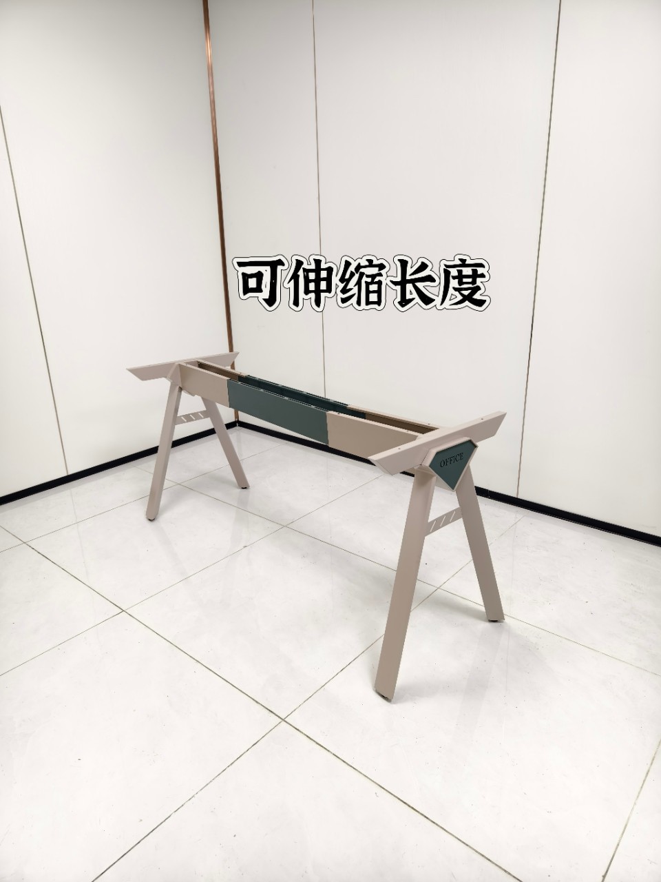 可伸缩长度厂家桌脚创意脚架办公桌支架北欧风简约桌脚批发牢固