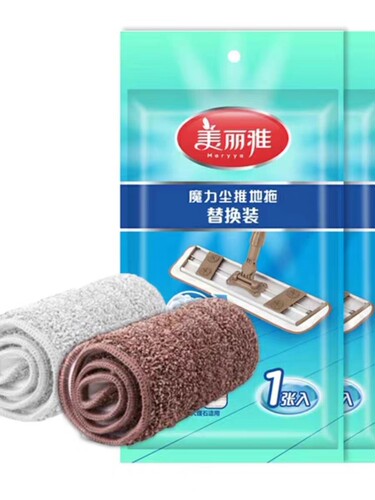 美丽雅粘贴式平板拖布
