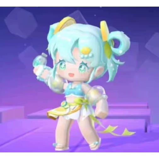 迷你世界柠小盐喜欢去海边游玩的青春美少女带一瓶柠檬海盐味汽水