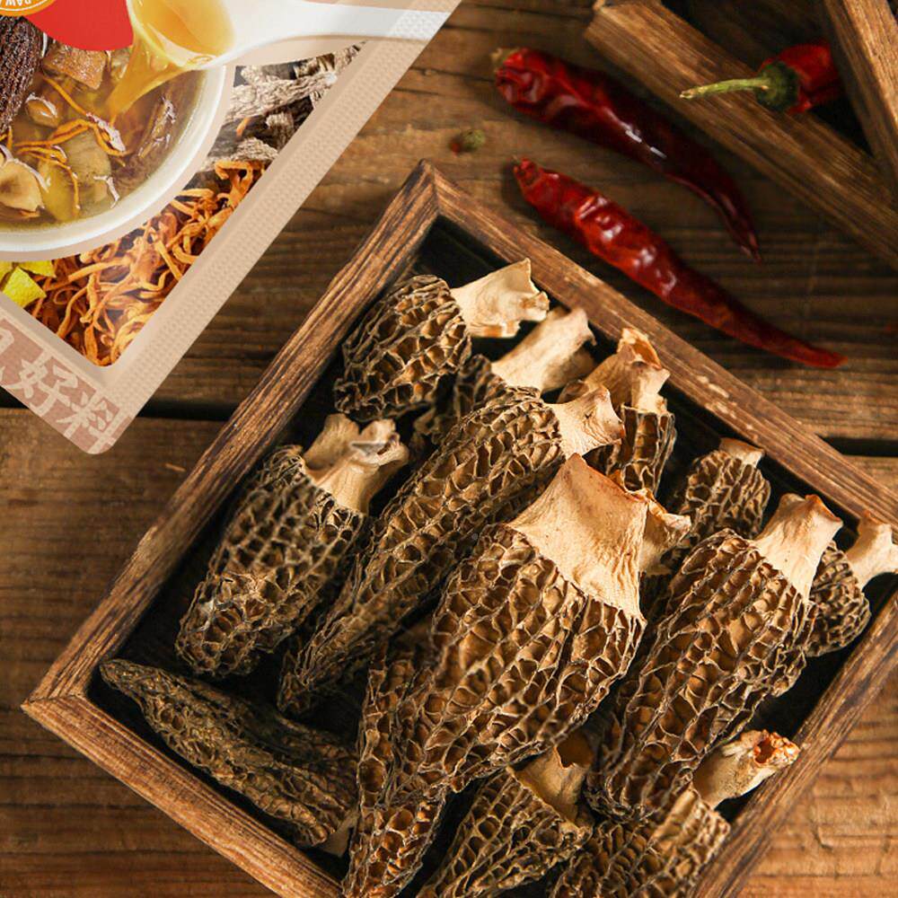 九月斋羊汤肚花胶汤料包菌汤云南菌子菌包干 东方膳养干货煲食材