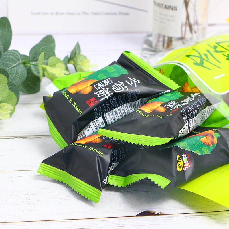 台湾特台竹综乡合冬笋饼200g冬荀原味零烧FCH烤牛蒡薄脆产饼干小