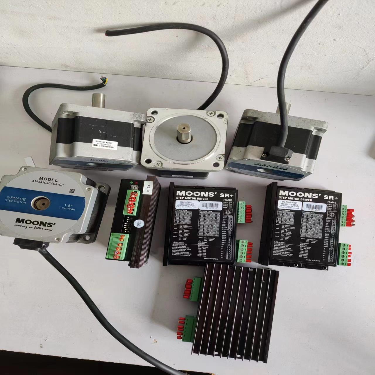 敏志步进电机：AM34HD0404-08+驱动器：SR8-P