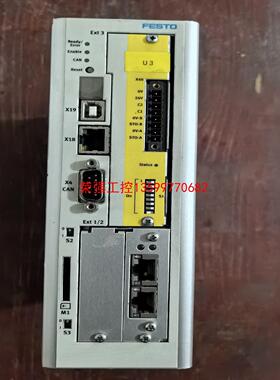 【荣强工控】费斯托伺服驱动器，CMMP-AS-C2-3A-M3，二手拆机