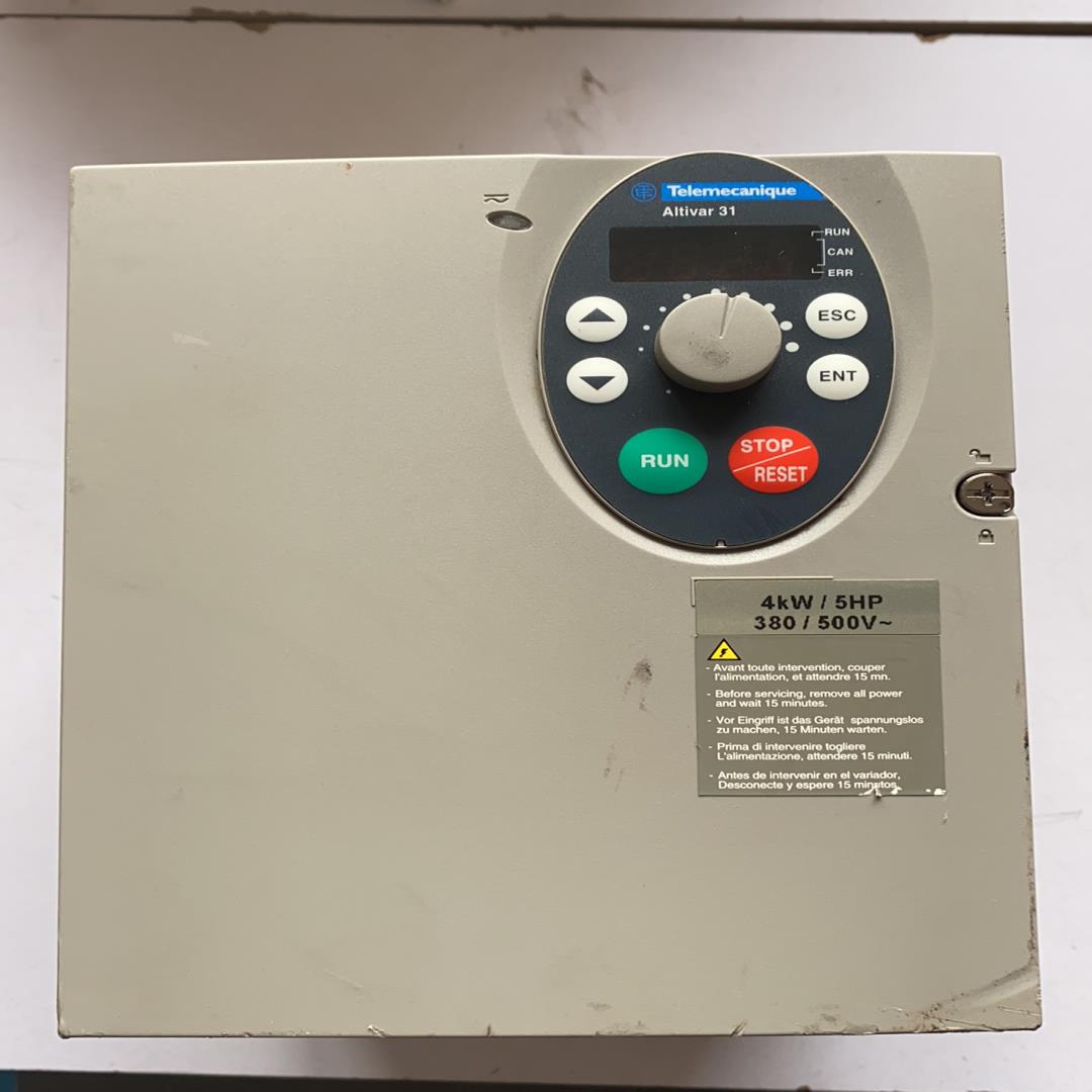 施耐德变频器ATV31HU40N4A/4KW，二手拆机成色如