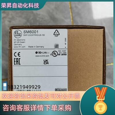 现货SM6001 易福门 电磁计 全新原装