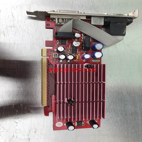 【荣强工控】PCI-E显卡 6200TC 64MB TV-out,Dvi