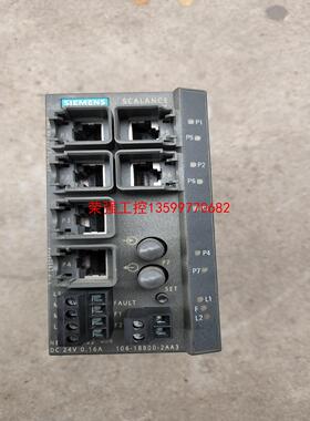 【荣强工控】西门子6GK5106-1BB00-2AA3 ，功能完好  ,