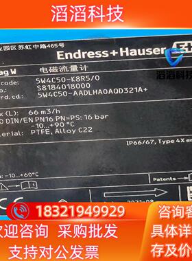 现货E+H恩德斯豪斯电磁计5w4c50-k8R5/0全新原装