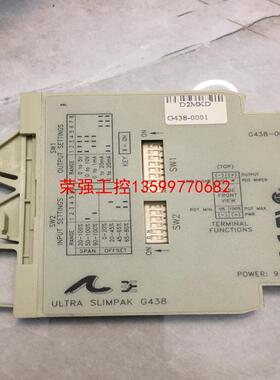 【荣强工控】G438-0001ULTRA SLIMPAK 9-30VDC