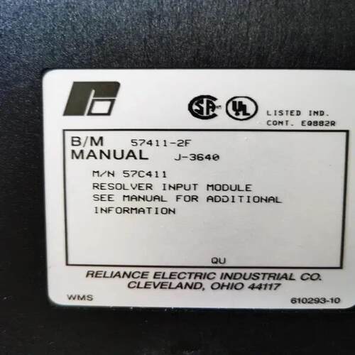 Reliance 57C411-2F