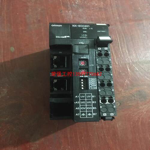 【荣强工控】欧姆龙PLC，NX－ECC201，二手拆机，实物
