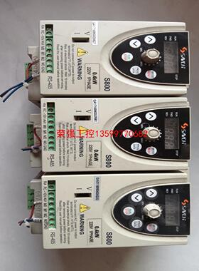 【荣强工控】变频器s800-2s0.4g    0.4kw220v成色型