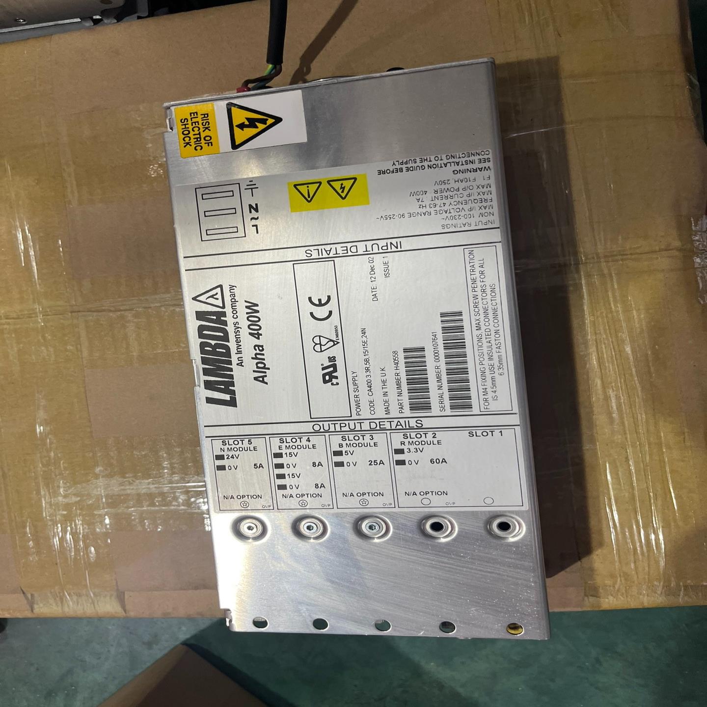 （设备配件）H47006 alpha 配件 号Lambda W400