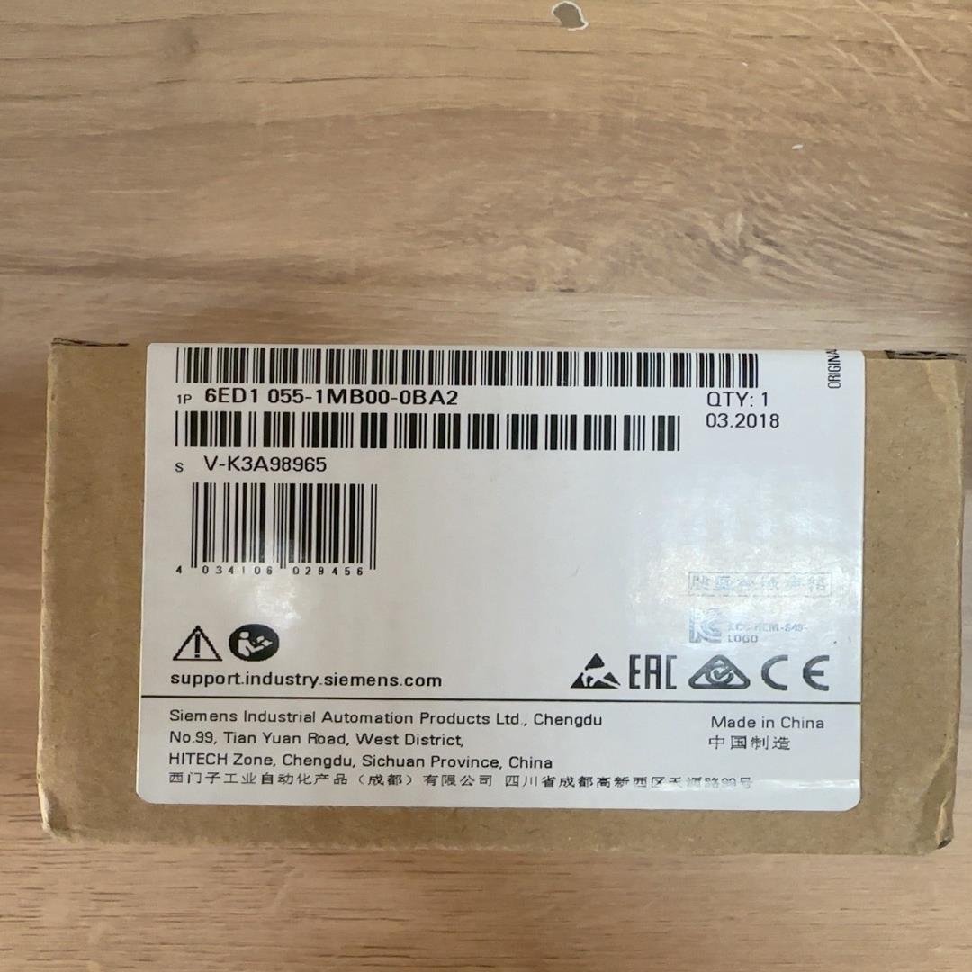 西门子输出模块 6ED1055-1MB00-0BA2 全新正